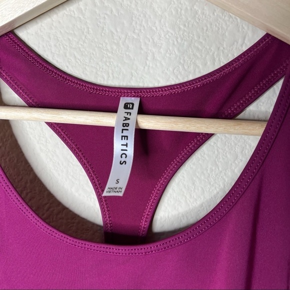 Fabletics Tank Top Burgundy Small - Picture 3 of 3